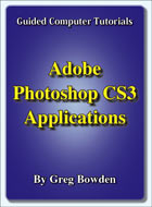 Tutorials on Adobe Photoshop CS3 applications
