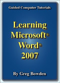 Microsoft Word 2007 tutorials