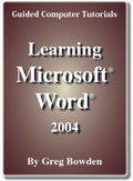 Microsoft Word 2004 tutorials