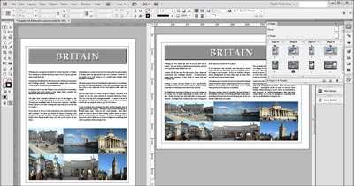 Adobe InDesign CC alternate layouts