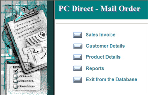 Microsoft Access 2010 invoice system macro, switchboard 