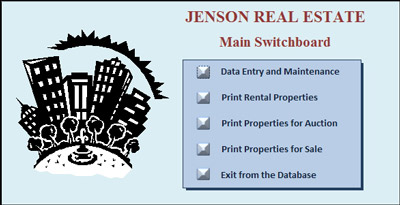 Microsoft Access 2010 switchboards